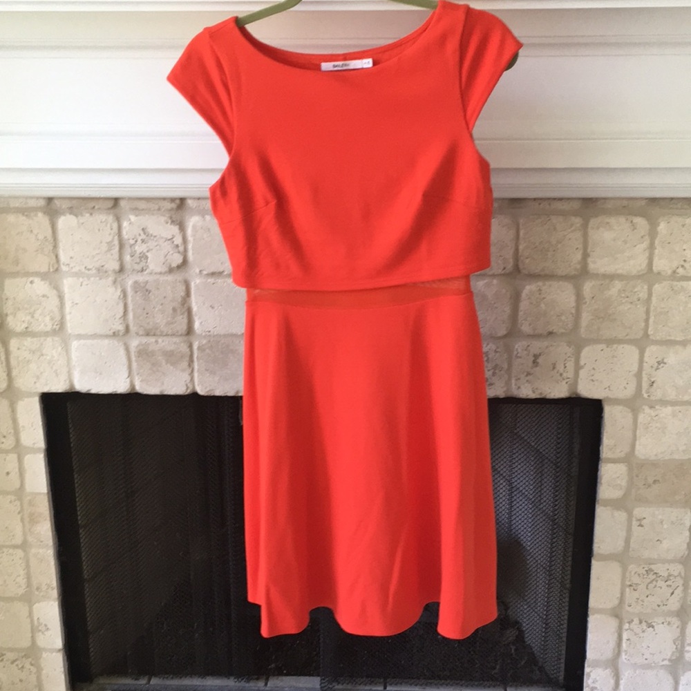 Bailey 44 orange dress